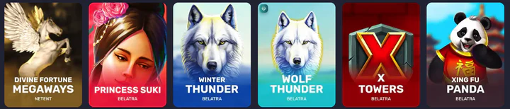 Reelwolves casino games